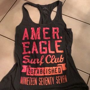 American Eagle Graphic Tank Top